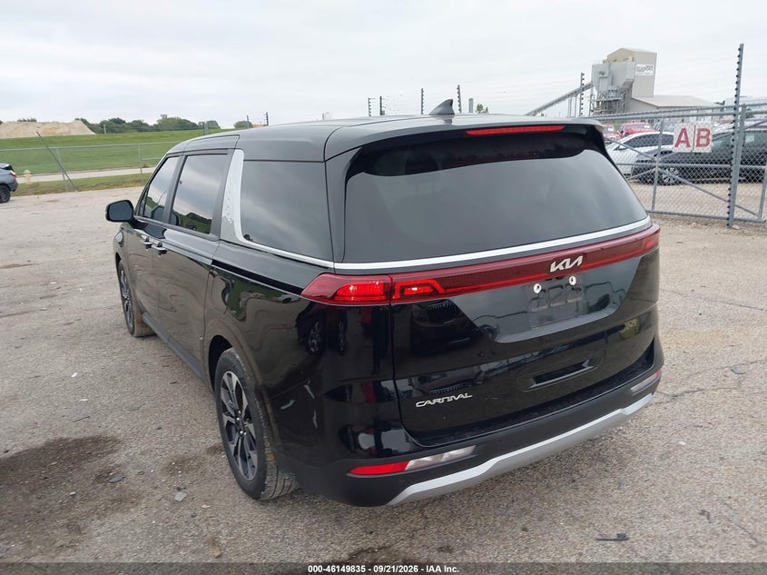 Vin: kndnc5h31r6439923, lot: 46649592, kia carnival mpv ex 20243