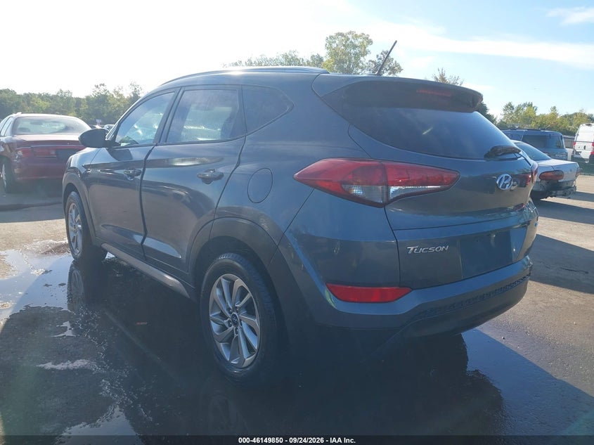 Vin: km8j3ca47hu302917, lot: 46649606, hyundai tucson se 20173