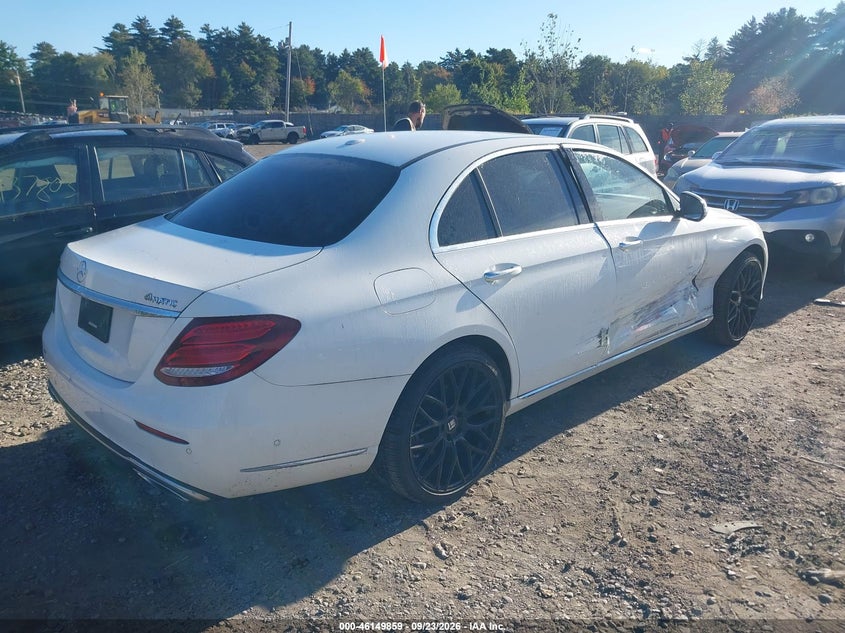 Vin: wddzf4kb0ha125474, lot: 46649616, mercedes-benz e 300 4matic 20174