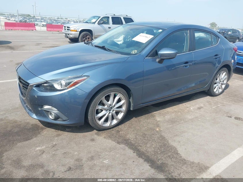 Vin: jm1bm1w31e1176996, lot: 46649618, mazda mazda3 s grand touring 20142