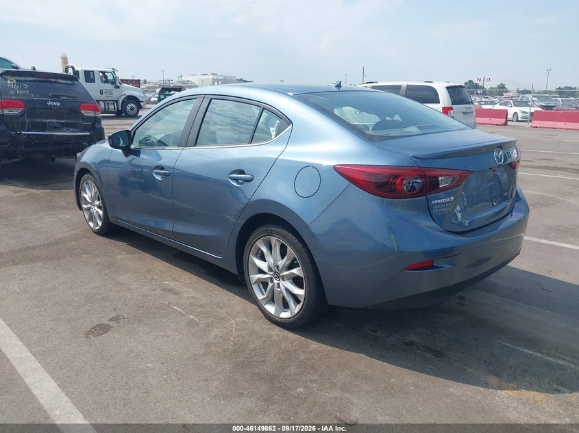 Vin: jm1bm1w31e1176996, lot: 46649618, mazda mazda3 s grand touring 20143