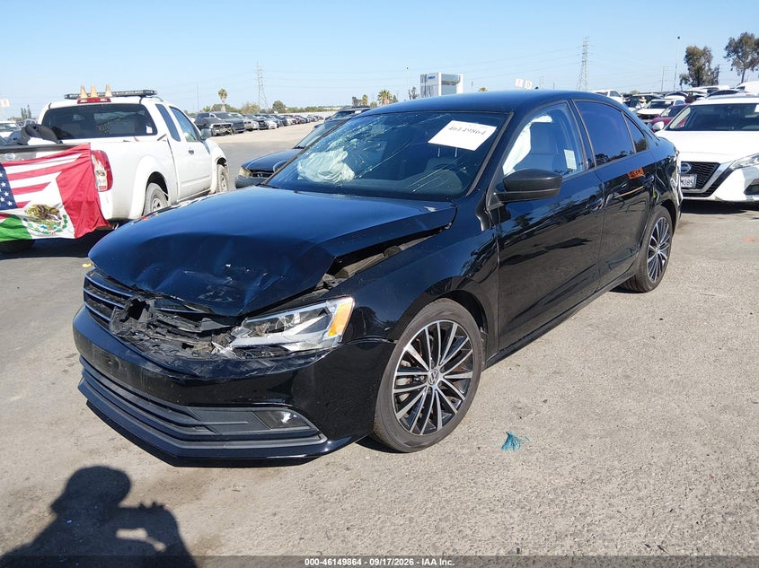 Vin: 3vwd17aj8gm248452, lot: 46649621, volkswagen jetta 1.8t sport 20162
