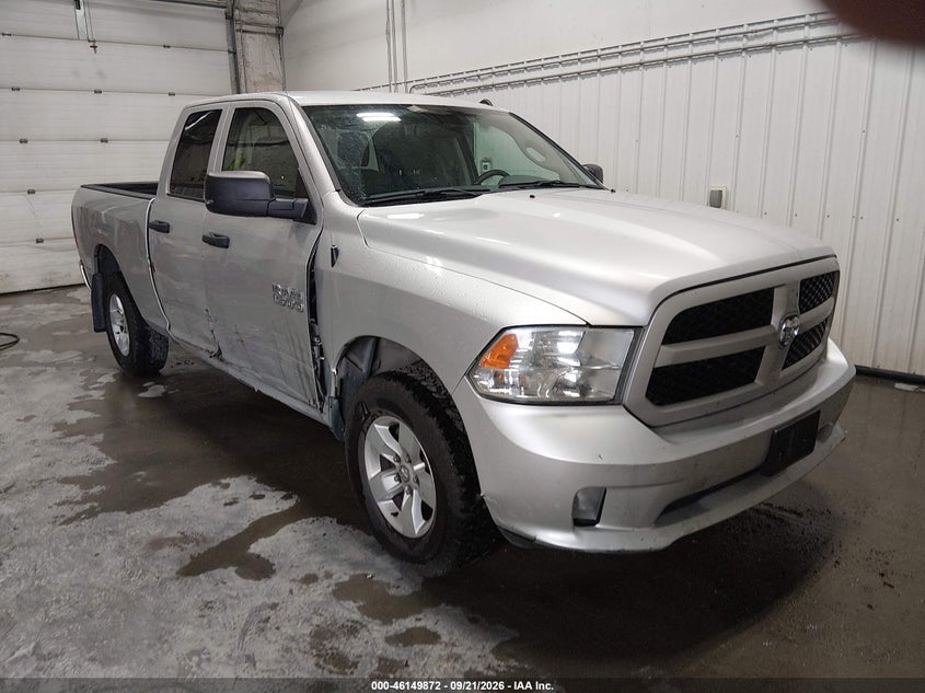Vin: 1c6rr7fg2js209862, lot: 46649629, ram 1500 express  4x4 6'4 box 2018 img_1