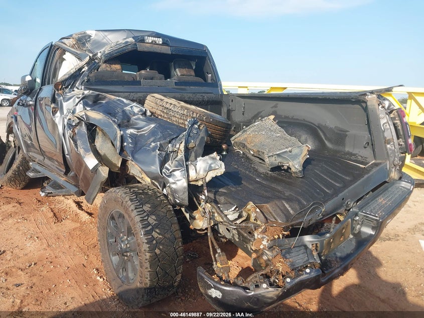 Vin: 3c6ur5fl6ng221098, lot: 46649644, ram 2500 laramie  4x4 6'4 box 20223