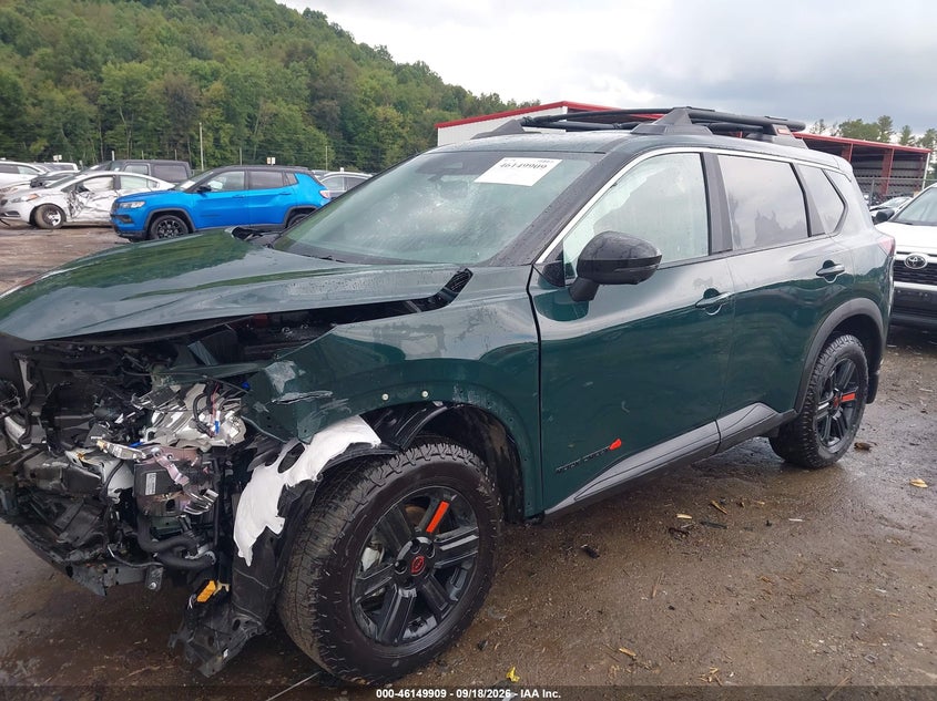 Vin: 5n1bt3bb6tc848074, lot: 46649666, nissan rogue rock creek 20262