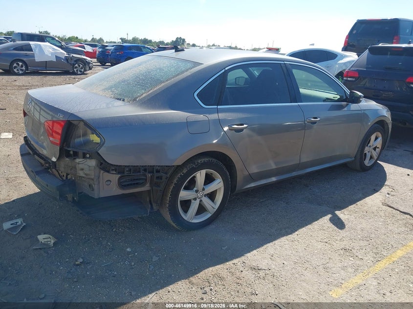 Vin: 1vwas7a36fc089934, lot: 46649673, volkswagen passat 1.8t limited edition 20154