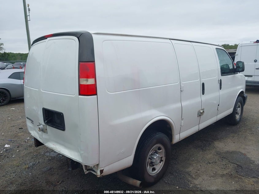 Vin: 1gczggfg0g1289062, lot: 46649689, chevrolet express 3500 work van 20164