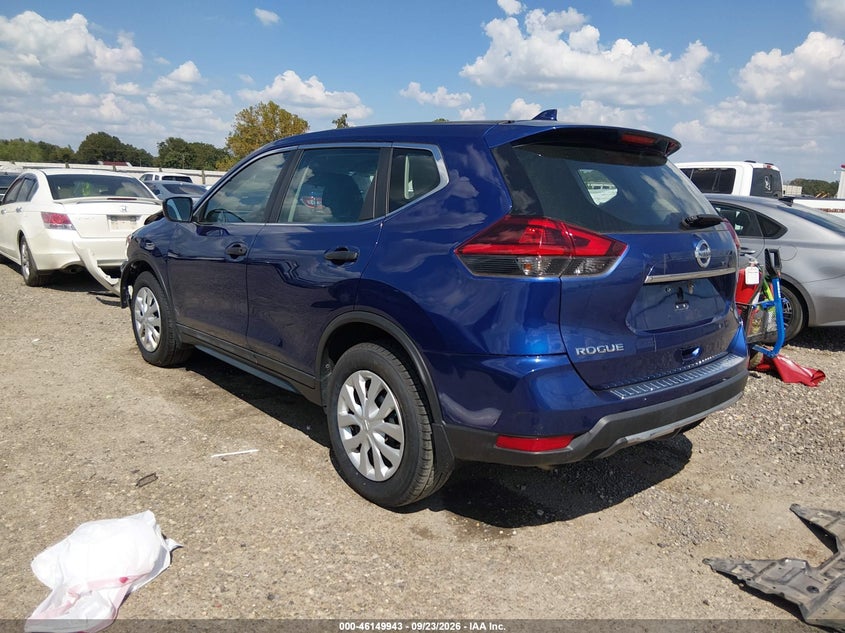 Vin: 5n1at2mt7kc717214, lot: 46649701, nissan rogue s 20193