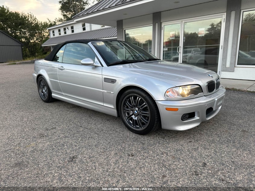 BMW M3 2002 VIN WBSBR93412EX22190