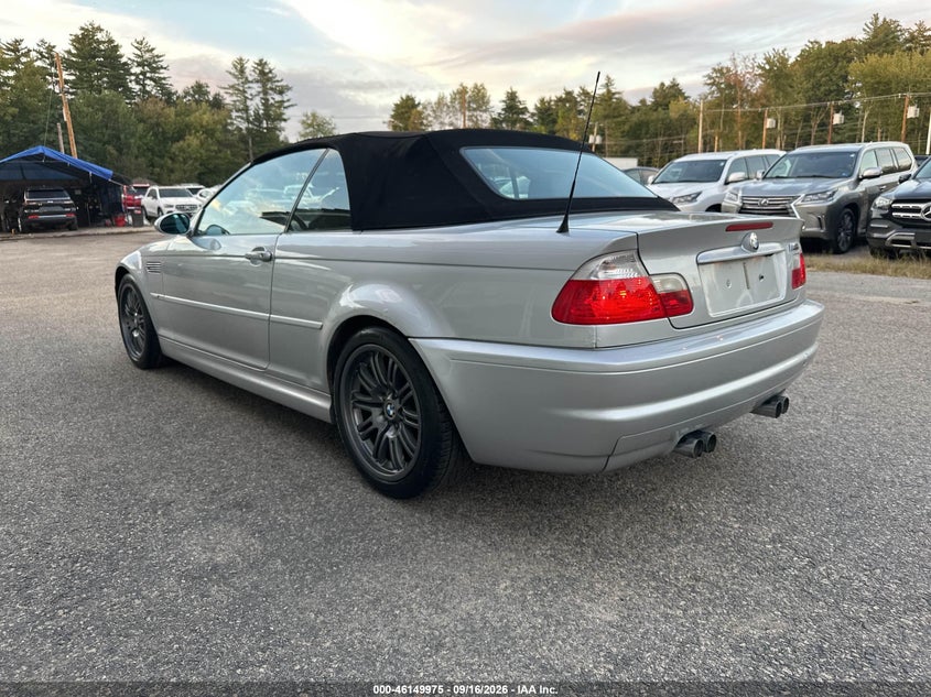 BMW M3 2002 VIN WBSBR93412EX22190
