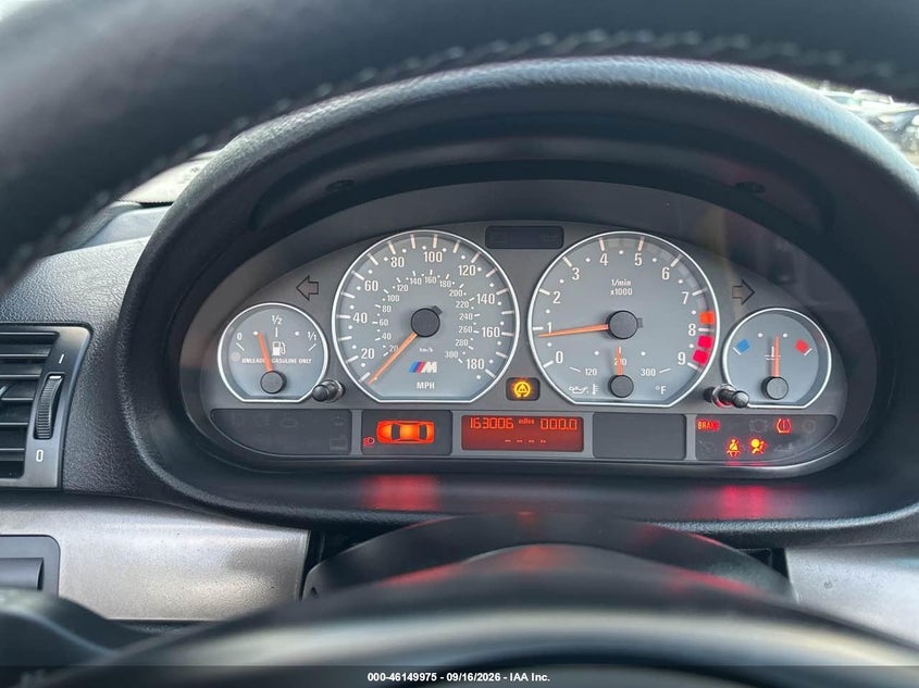 BMW M3 2002 VIN WBSBR93412EX22190