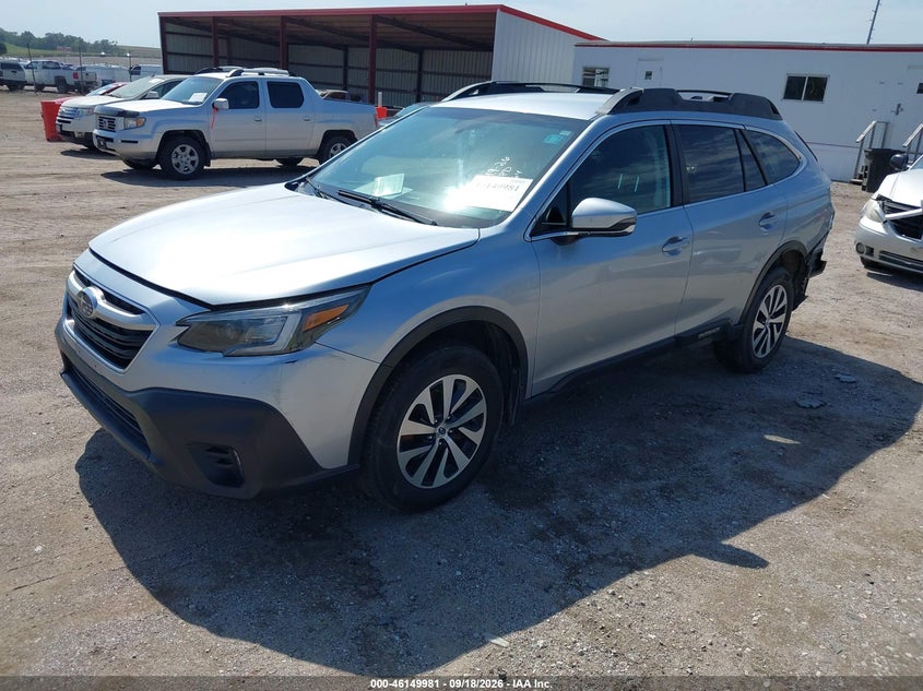 Vin: 4s4btacc4l3227766, lot: 46649738, subaru outback premium 20202
