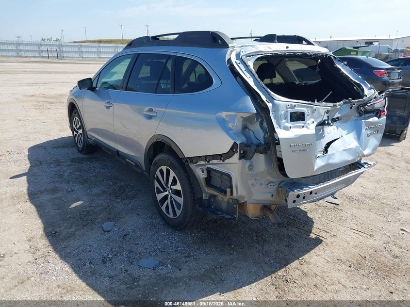 Vin: 4s4btacc4l3227766, lot: 46649738, subaru outback premium 20203