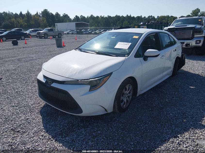 Vin: 5yfepraexlp054397, lot: 46649740, toyota corolla le 20202