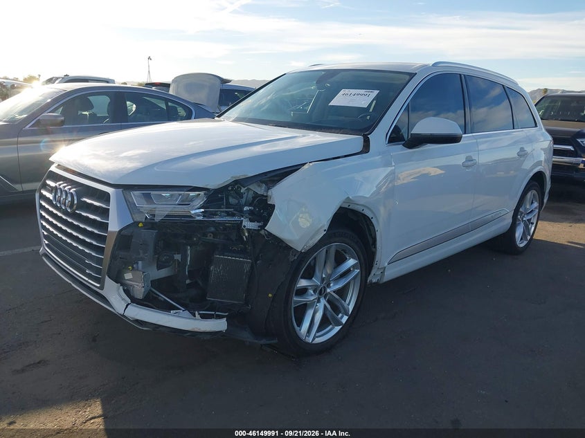 Vin: wa1vaaf7xjd040023, lot: 46649748, audi q7 3.0t premium 20182