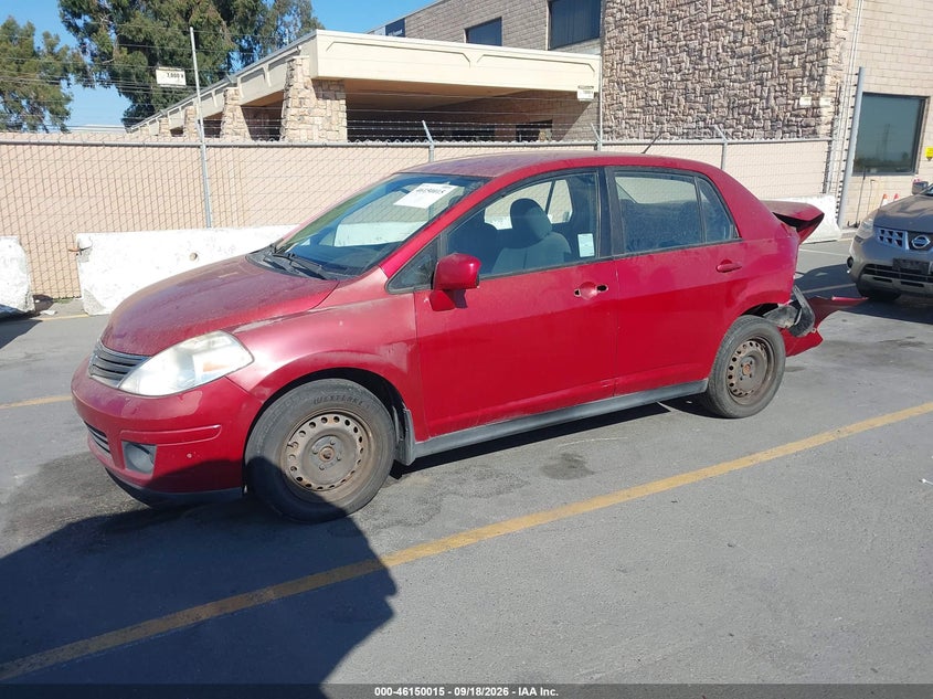 Vin: 3n1bc1ap4al372806, lot: 46649773, nissan versa 1.8s 20102
