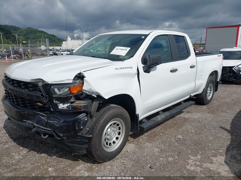 Vin: 1gcryaeh1kz392182, lot: 46649817, chevrolet silverado 1500 work truck 20192