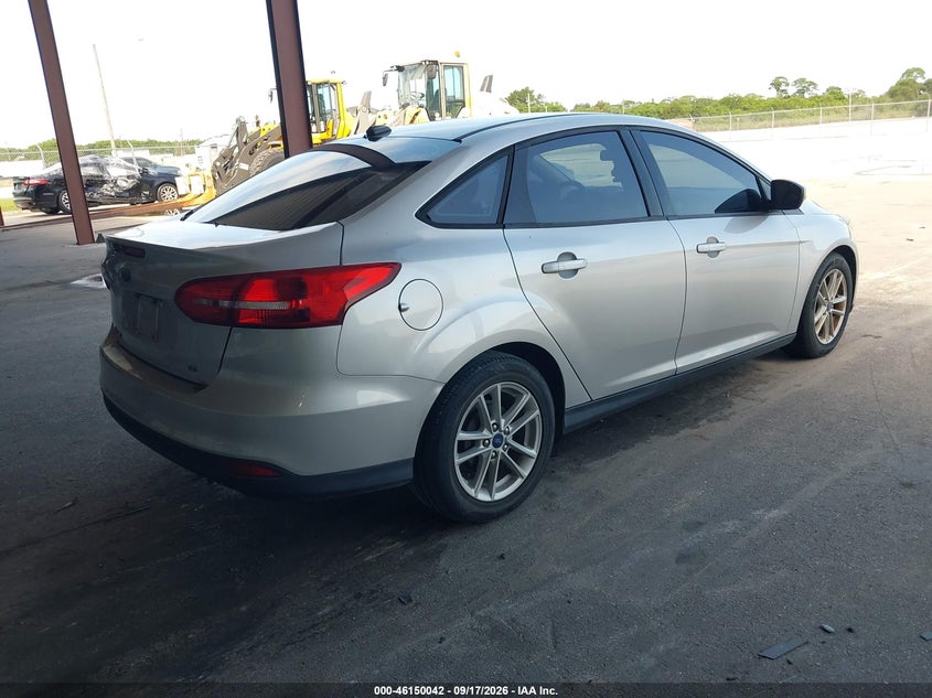 Vin: 1fadp3f23hl345997, lot: 46649827, ford focus se 20174