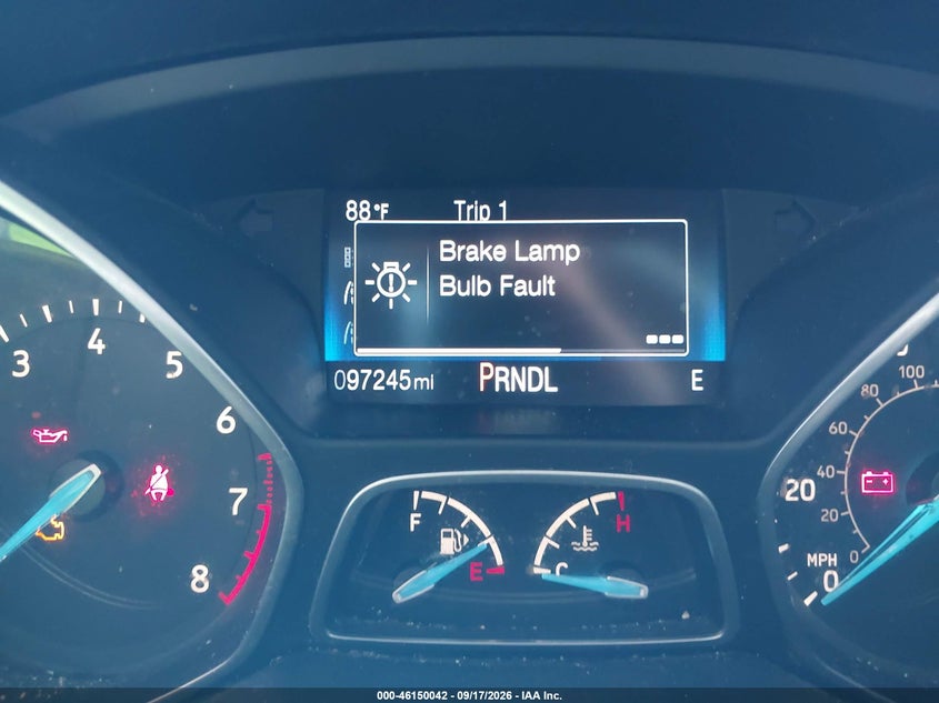 FORD FOCUS 2017 VIN 1FADP3F23HL345997