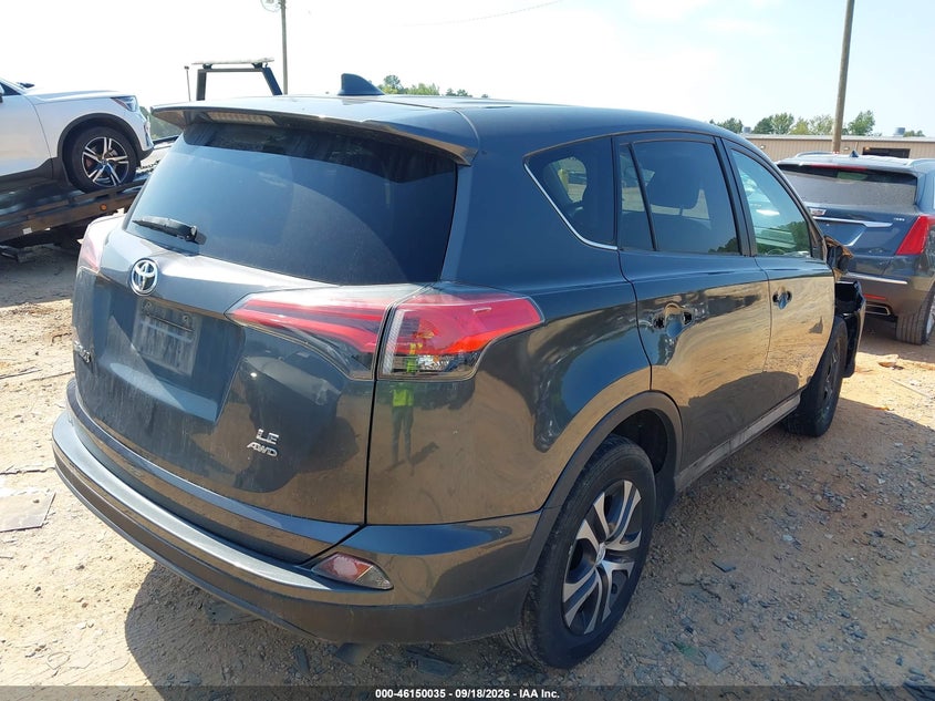Vin: 2t3bfrev2hw632019, lot: 46649829, toyota rav4 le 20174