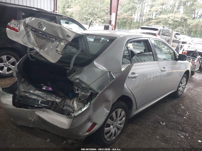 Vin: 2t1bu4ee8dc963037, lot: 46649837, toyota corolla le 20134