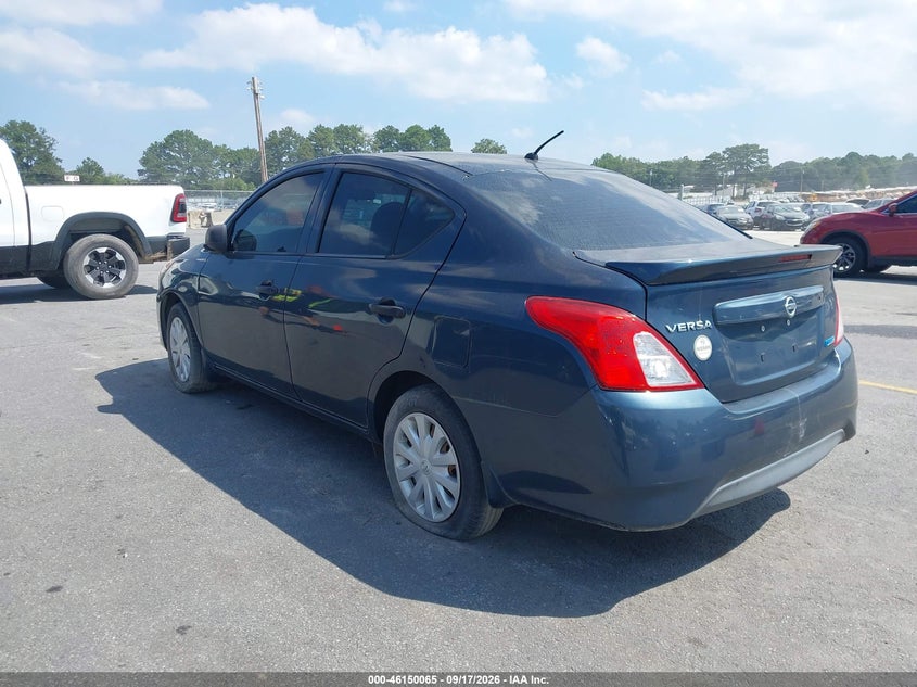 Vin: 3n1cn7apxfl915746, lot: 46649840, nissan versa s plus 20153