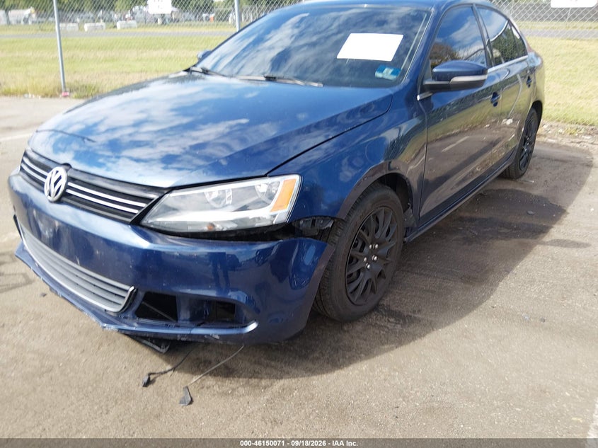 Vin: 3vwdp7aj8dm209970, lot: 46649846, volkswagen jetta 2.5l se 20132