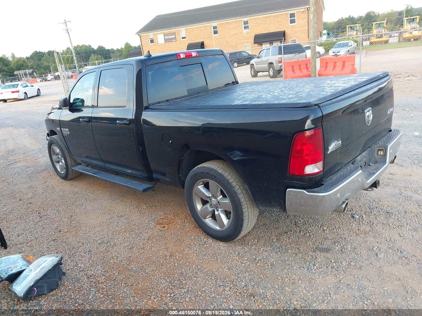 Vin: 1c6rr7tt3ks696315, lot: 46649851, ram 1500 classic big horn  4x4 6'4 box 20193
