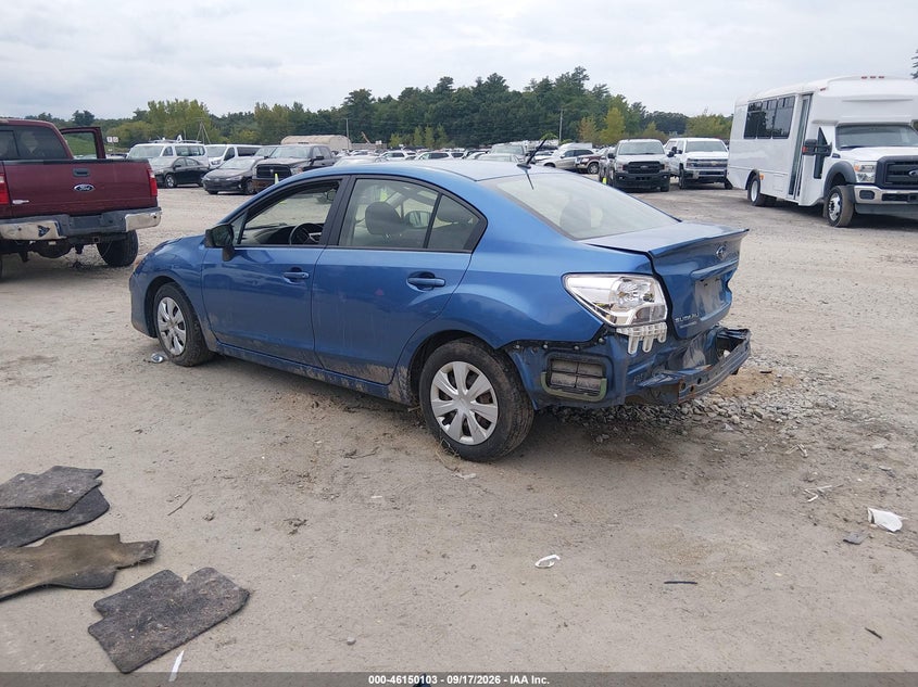 Vin: jf1gjaa66gh012322, lot: 46649888, subaru impreza 2.0i 20163