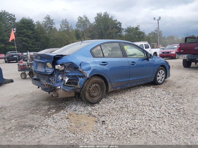 Vin: jf1gjaa66gh012322, lot: 46649888, subaru impreza 2.0i 20164