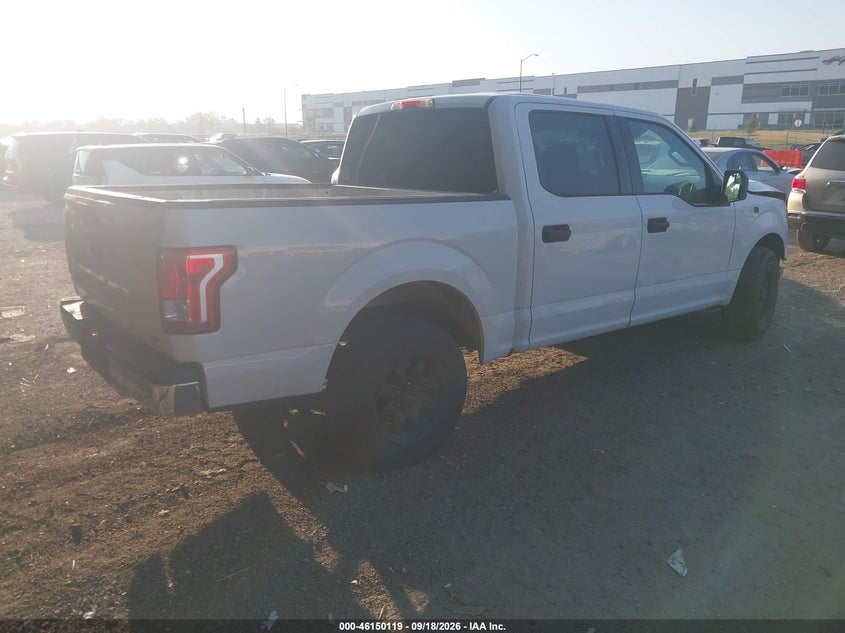 Vin: 1ftew1cfxgfa22783, lot: 46649905, ford f-150 xlt 20164