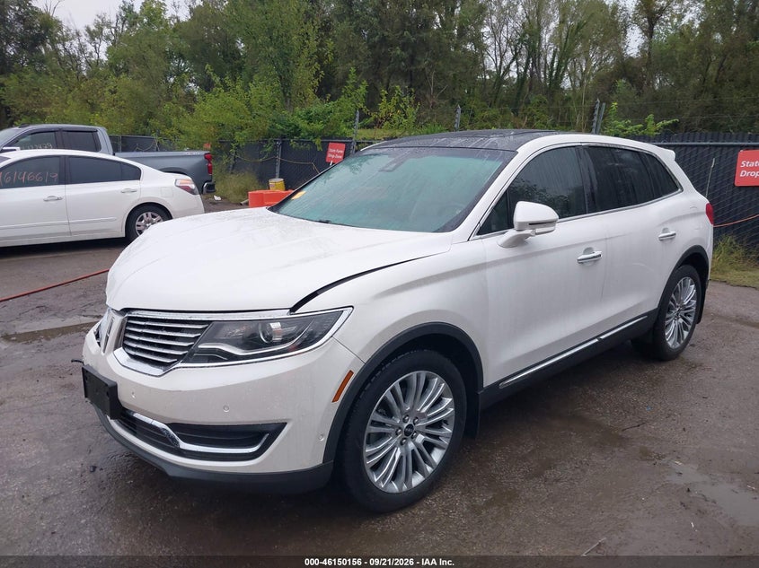 Vin: 2lmpj6lr0jbl25496, lot: 46649941, lincoln mkx reserve 20182