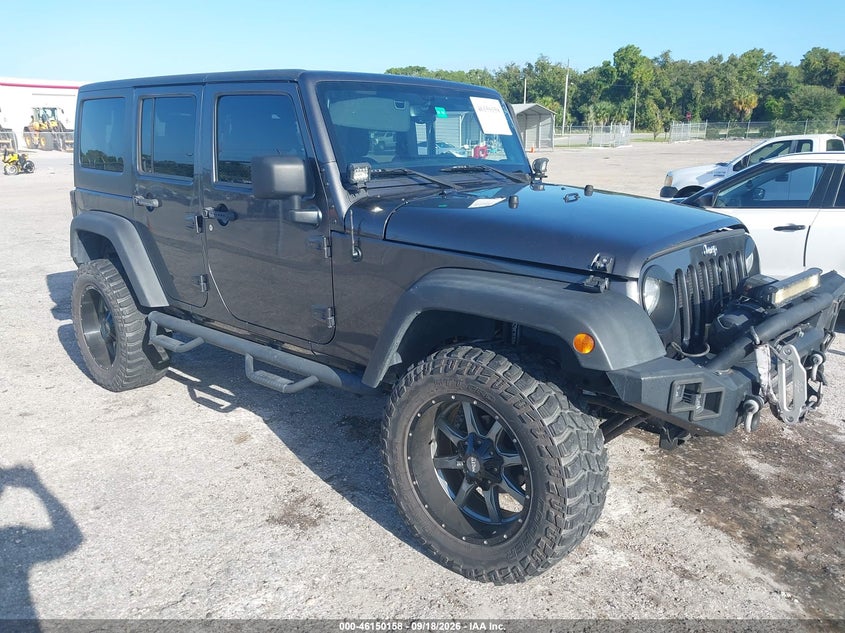 2017 JEEP WRANGLER UNLIMITED SPORT 4X4