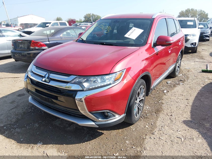 Vin: ja4ad3a39hz054143, lot: 46649981, mitsubishi outlander sel 20172
