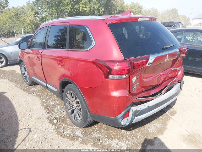 Vin: ja4ad3a39hz054143, lot: 46649981, mitsubishi outlander sel 20173
