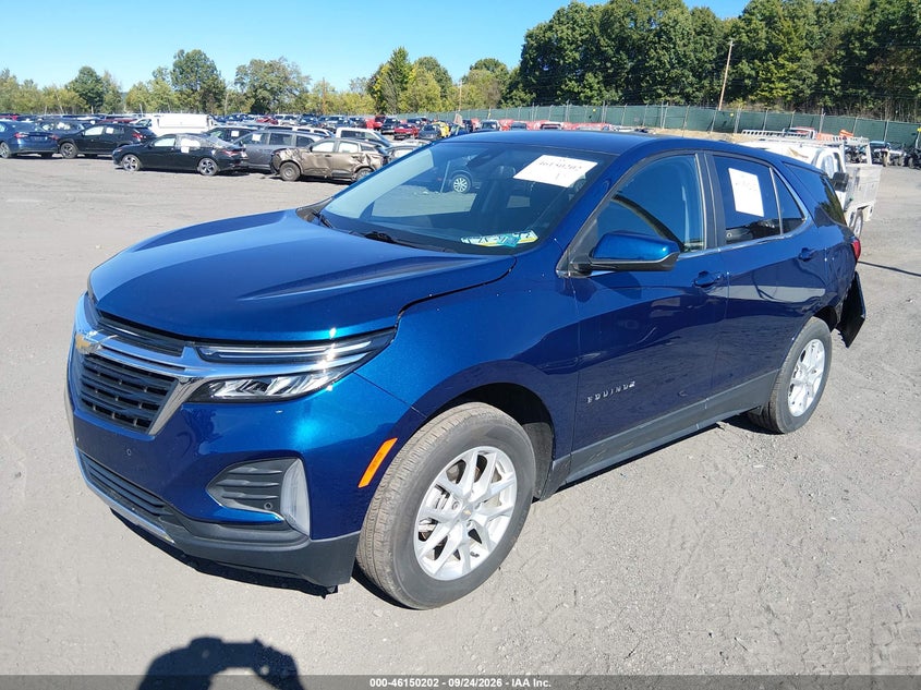Vin: 3gnaxueg2ps131972, lot: 46649987, chevrolet equinox lt 20232