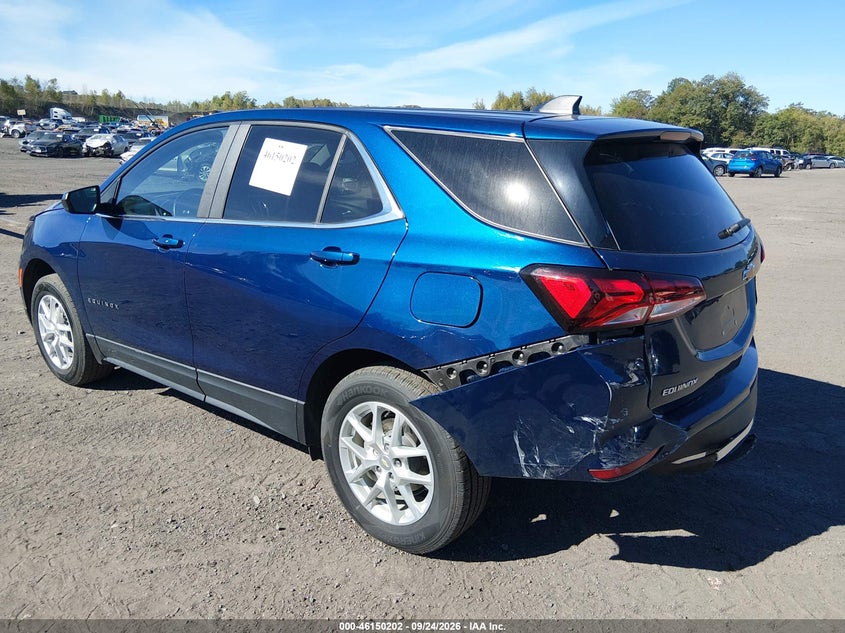 Vin: 3gnaxueg2ps131972, lot: 46649987, chevrolet equinox lt 20233