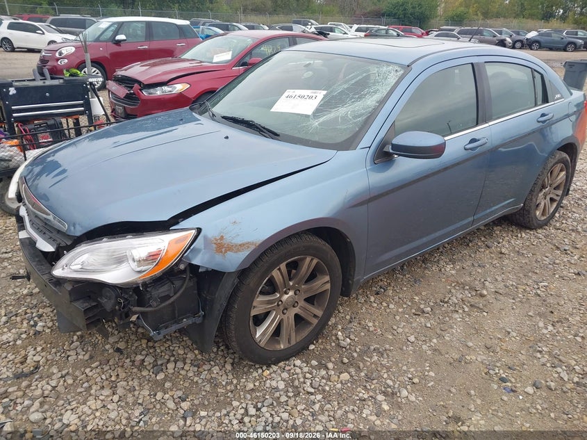 Vin: 1c3bc1fg7bn615231, lot: 46649988, chrysler 200 touring 20112