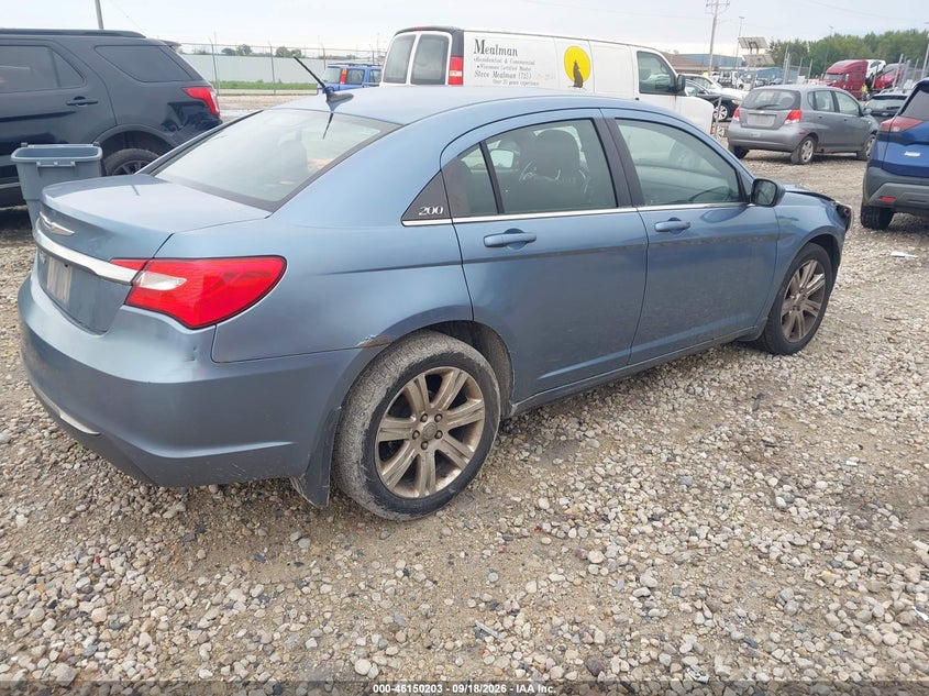 Vin: 1c3bc1fg7bn615231, lot: 46649988, chrysler 200 touring 20114