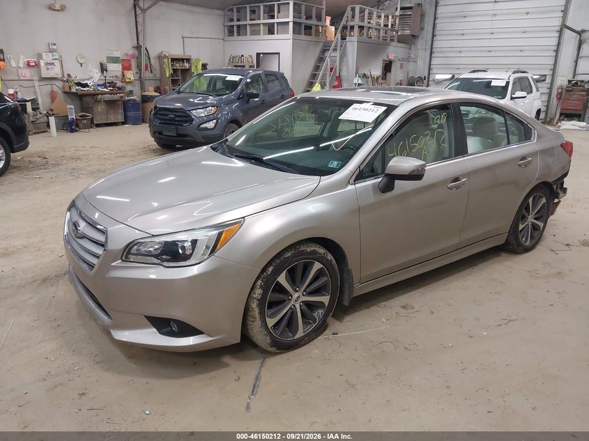 Vin: 4s3bnan69f3032062, lot: 46649997, subaru legacy 2.5i limited 20152
