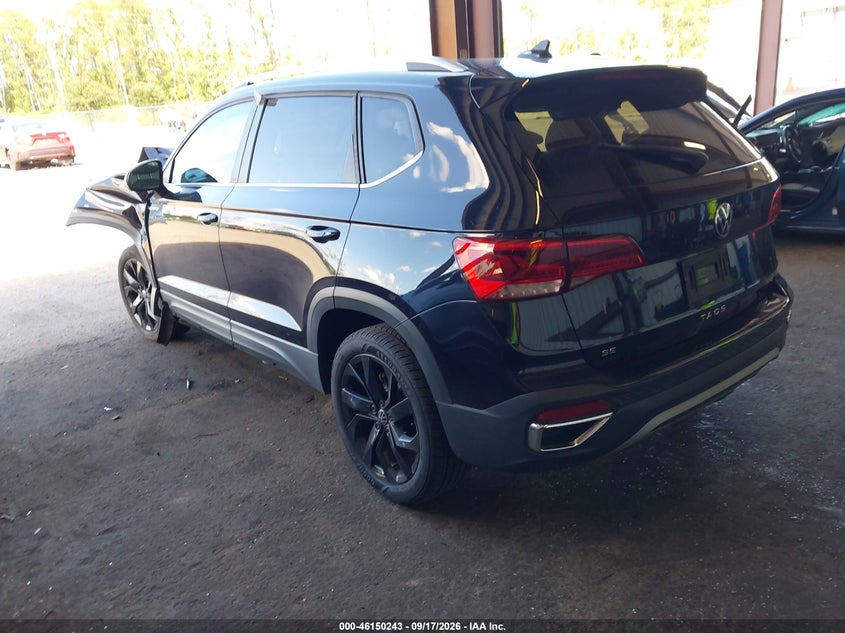 Vin: 3vvrx7b2xnm072596, lot: 46650028, volkswagen taos 1.5t se 20223