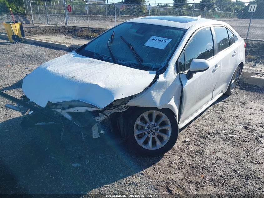 TOYOTA COROLLA 2020 VIN JTDHPRAE6LJ069870
