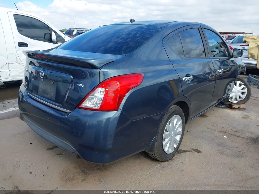 Vin: 3n1cn7ap3hl862648, lot: 46650055, nissan versa 1.6 sv 20174