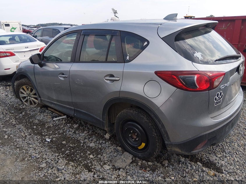 Vin: jm3ke2be9f0474897, lot: 46650076, mazda cx-5 sport 20153