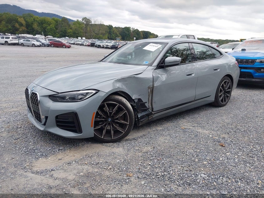 Vin: wba73av09rfr24139, lot: 46650094, bmw 430i gran coupe xdrive 20242