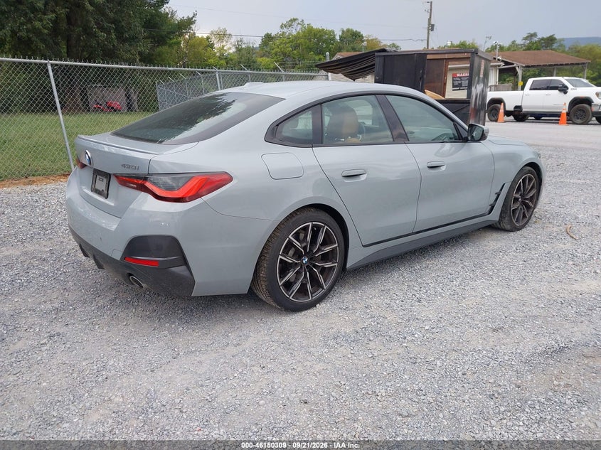 Vin: wba73av09rfr24139, lot: 46650094, bmw 430i gran coupe xdrive 20244