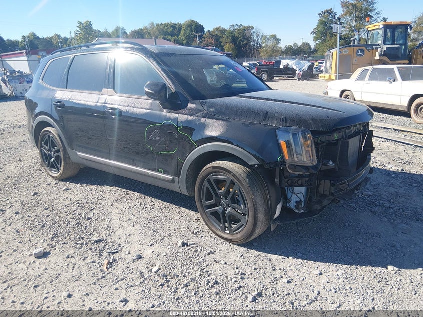 Vin: 5xyp3dgc3pg356105, lot: 46650103, kia telluride ex x-line 20231