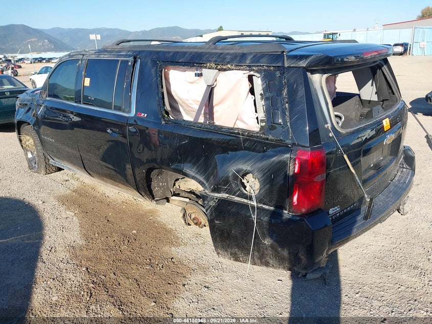 Vin: 1gnskhkc0gr100590, lot: 46650133, chevrolet suburban lt 20163