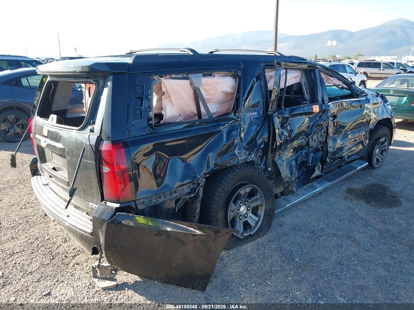 Vin: 1gnskhkc0gr100590, lot: 46650133, chevrolet suburban lt 20164