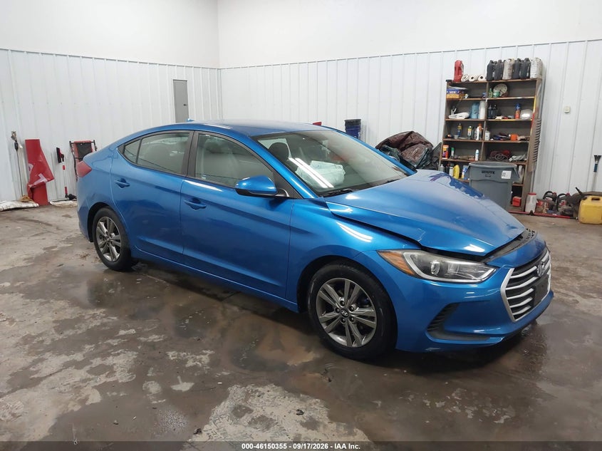 Vin: 5npd84lf9hh172446, lot: 46650140, hyundai elantra se 20171